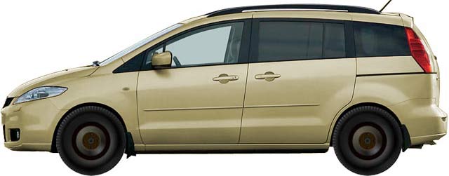 Mazda 5/Premacy CR1 Minivan (2005-2010) 1.8 R