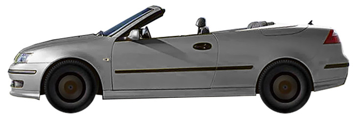 Saab 9-3 YS3F Cabrio (2002-2007) 2.8 Turbo V6